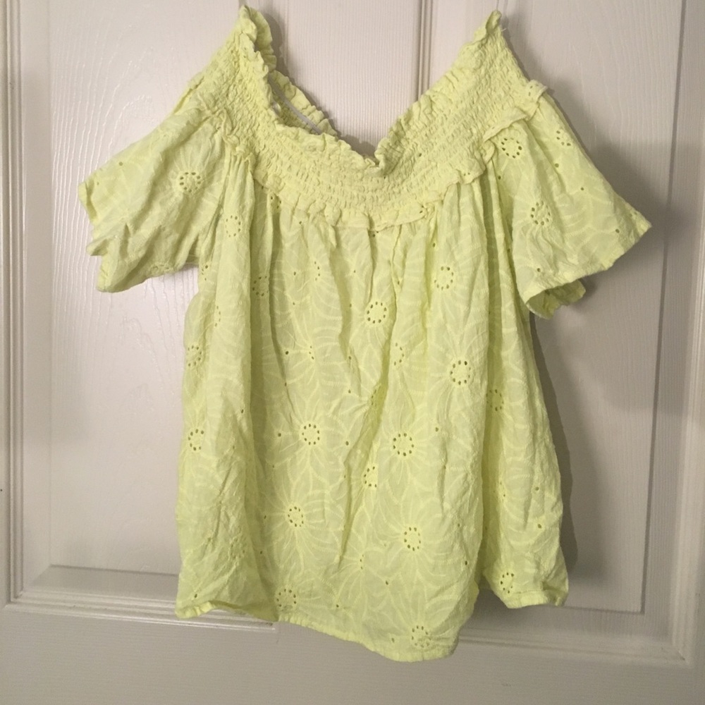 Off the shoulder shirt